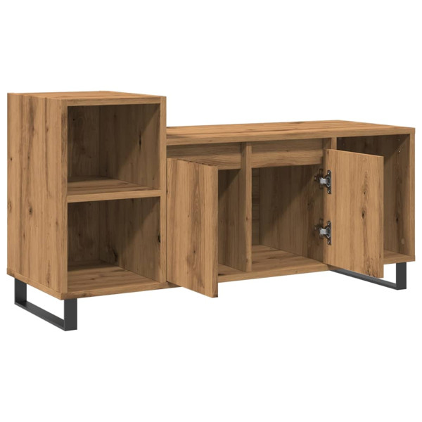 Mueble para TV madera de ingeniería roble artisan 100x35x55 cm M 5