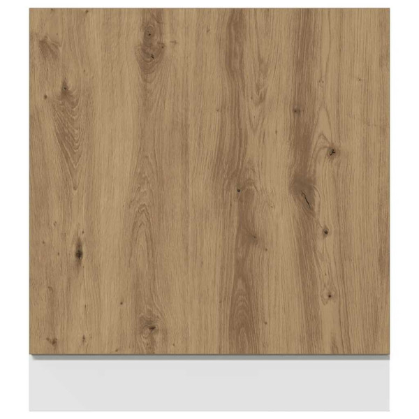 Panel para lavavajillas madera roble artisan 60x1.5x67 cm M 3