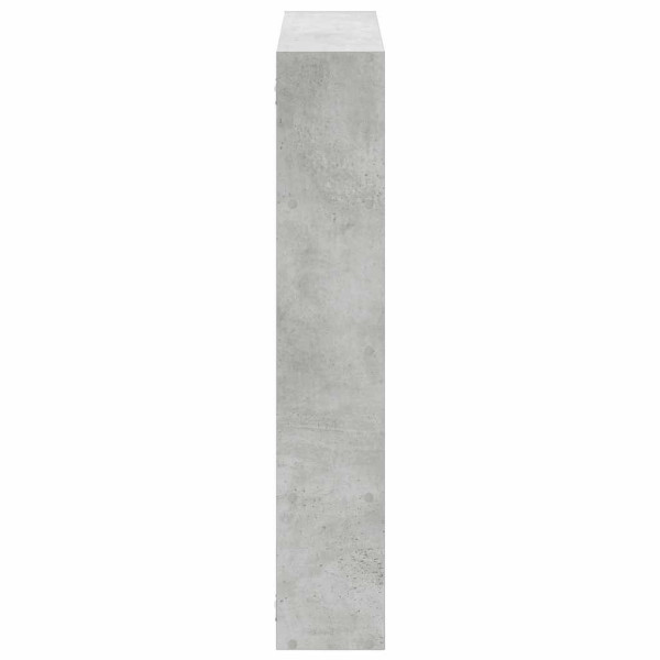 Estante cubo de pared 12 compartimentos madera gris hormigón M 5