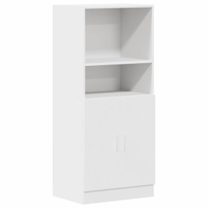 Mueble de cocina madera de ingeniería blanco 57x41.5x131.5 cm H
