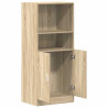 Mueble de cocina madera ingeniería roble sonoma 57x41.5x131.5cm 5