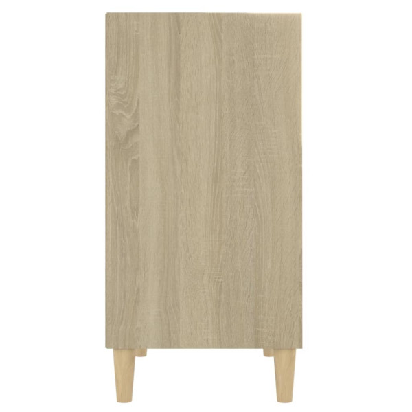 Aparador de madera contrachapada roble Sonoma 57x35x70 cm M 5