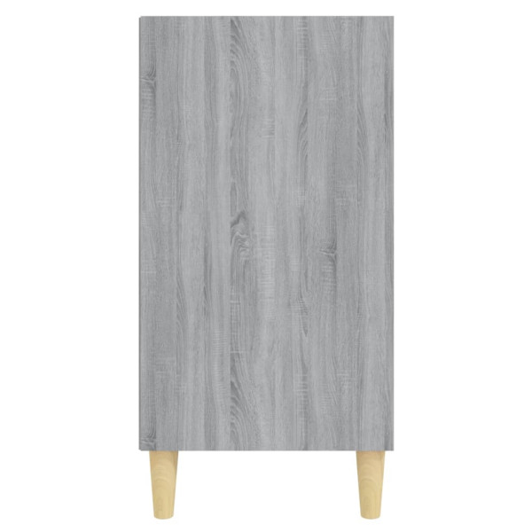Aparador madera de ingeniería gris Sonoma 57x35x70 cm M 5