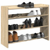 Mueble zapatero madera contrachapada roble sonoma 80x25x62 cm 1