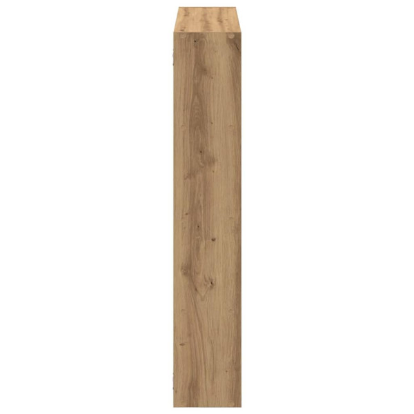 Estante cubo de pared 12 compartimentos madera roble artisan M 5