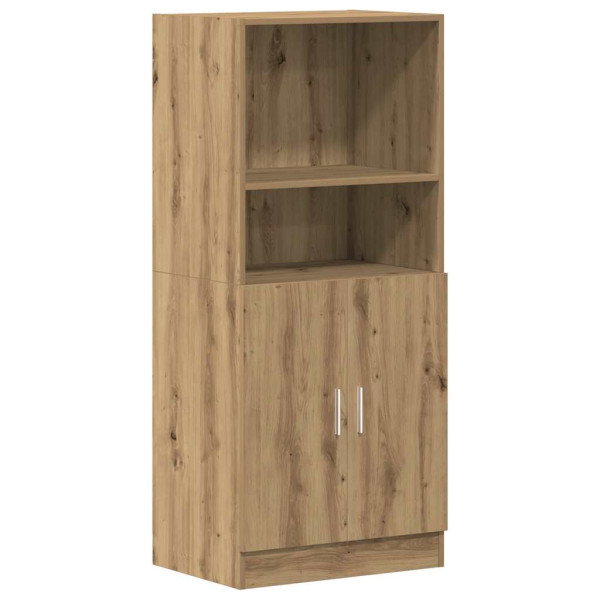 Mueble cocina madera ingeniería roble artisan 57x41.5x131.5 cm M 2