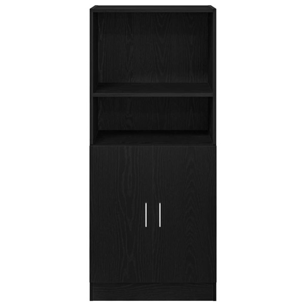 Mueble de cocina madera de ingeniería negro 57x41.5x131.5 cm M 4