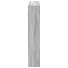 Estante cubo de pared 12 compartimentos madera gris sonoma 5