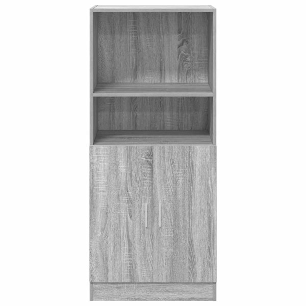 Mueble de cocina madera ingeniería gris sonoma 57x41.5x131.5 cm M 4