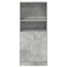 Mueble cocina madera ingeniería gris hormigón 57x41.5x131.5 cm 4