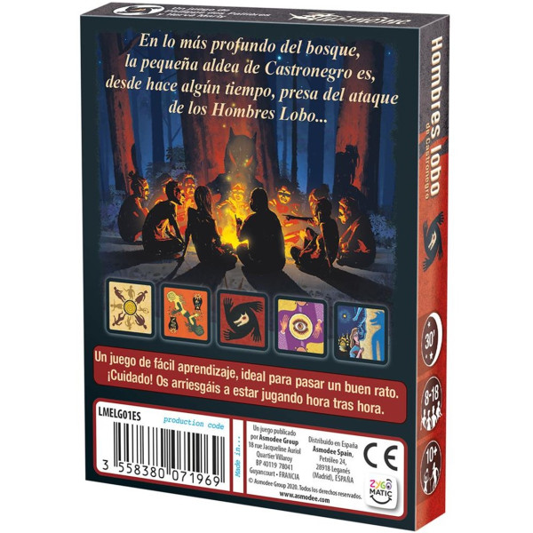 Juego de mesa LOS HOMBRES LOBO DE CASTRONEGRO M 3
