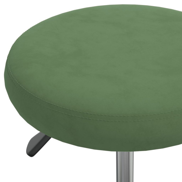 Silla de comedor de terciopelo verde oscuro M 5