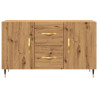 Aparador de madera de ingeniería roble artisan 100x36x60 cm 4