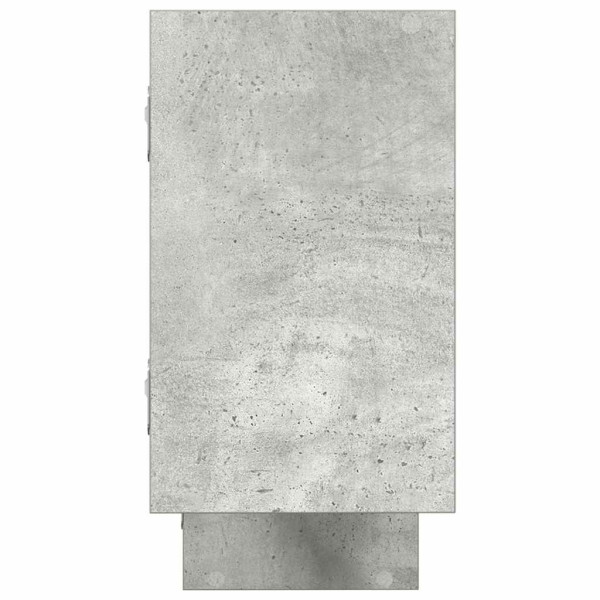 Rack de cubo de parede 5 compartimentos madeira de concreto cinza M 5