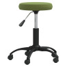 Silla de comedor de terciopelo verde claro 2