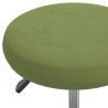 Silla de comedor de terciopelo verde claro 5