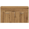 Mueble de lavabo de baño madera roble artisan 80x38.5x46 cm 4