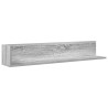 Estantes de pared 2 uds madera gris Sonoma 100x16.5x16.5 cm 5