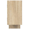 Estante cubo de pared 5 compartimentos madera roble Sonoma 5