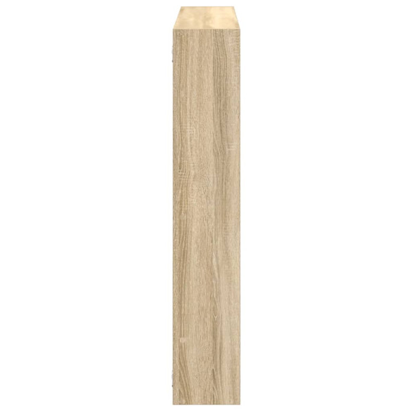Estante cubo de pared 7 compartimentos madera roble Sonoma M 5