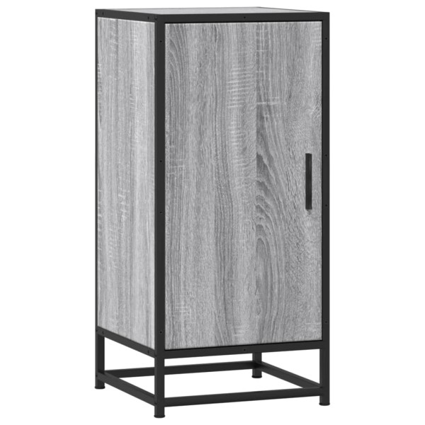 Aparador 35.5x35x76 cm deriv. de madeira/metal cinzento sonoma M 2