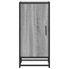 Aparador madera ingeniería y metal gris Sonoma 35.5x35x76 cm 4