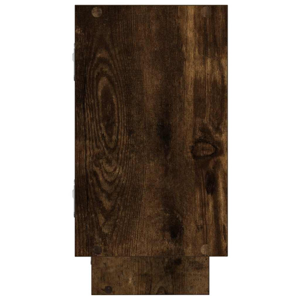 Estante cubo de pared 5 compartimentos madera roble ahumado M 5