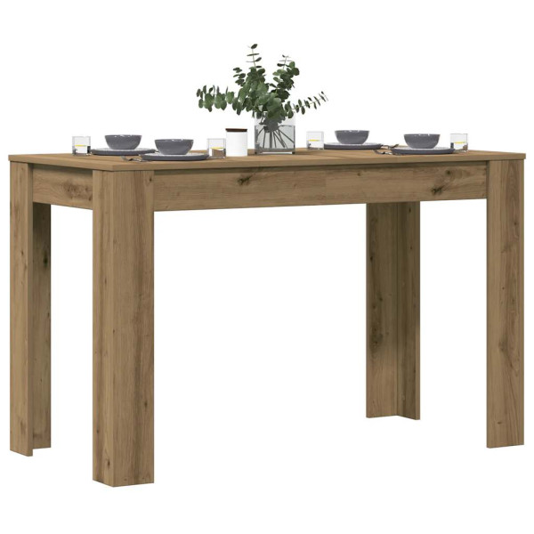 Mesa de Comedor Roble Artesano 120x60x76cm madera reconstituida D