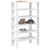 Mueble zapatero madera contrachapada blanco 61x32x105 cm 1