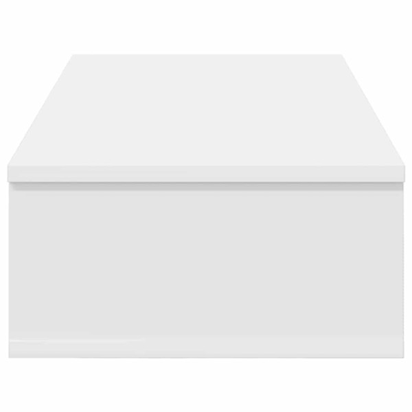 Prateleira parede c/ gavetas 80x34x17 cm deriv. madeira branco M 5