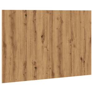 Cabeceira cama 120x1.5x80 cm deriv. madeira carvalho artisiano H