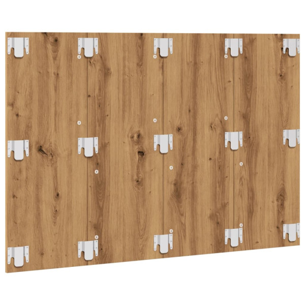 Cabecero de cama madera ingeniería roble artisan 120x1.5x80 cm M 4