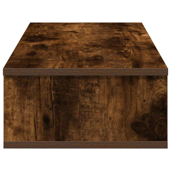 Estante de pared con cajones de madera contrachapada blanco M 5