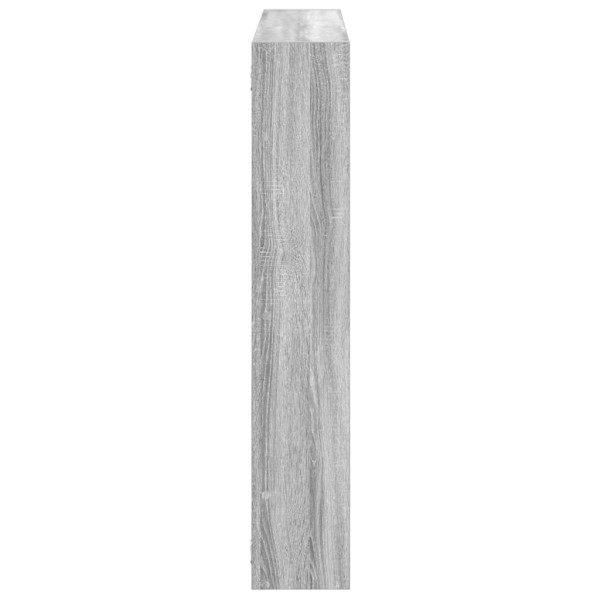 Estante cubo de pared 7 compartimentos madera gris Sonoma M 5
