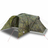 Tenda familiar cúpula para 6 pessoas impermeável camuflagem 2