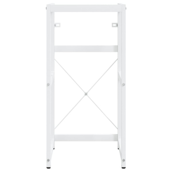 Estructura de baño con lavabo incorporado hierro blanco M 4