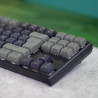 Teclado gaming royal pbt mecanico negro 8
