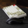 Teclado gaming royal pbt mecanico blanco 6