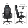 Silla Gaming Phoenix Monarch negro 7