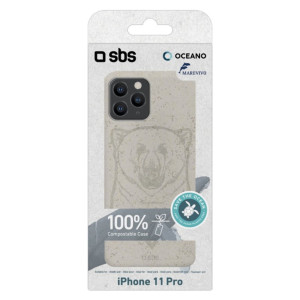 Funda sbs oceano eco - amigável iphone 11 pro urso H