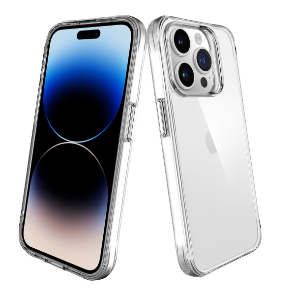 Funda muvit shockproof 2m para apple iphone 15 pro max transparente M 4