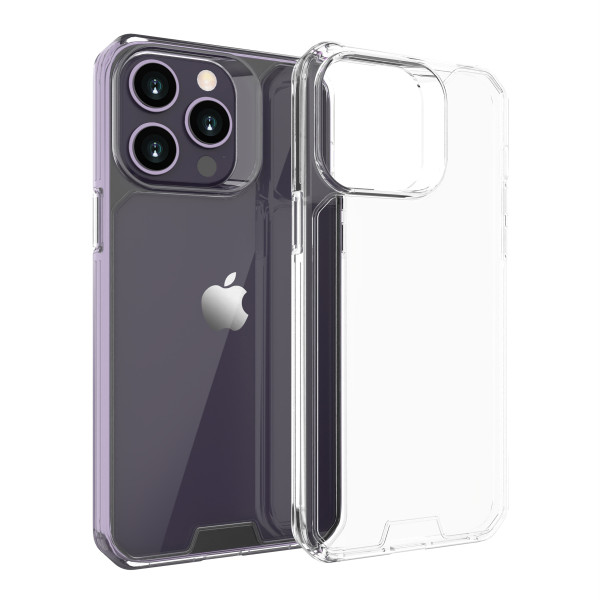 Funda muvit shockproof 2m para apple iphone 14 pro max transparente M 4
