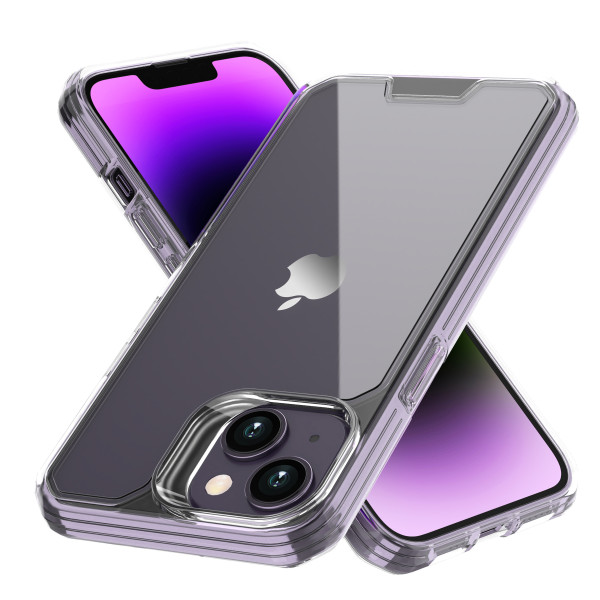 Funda muvit à prova de choque 2m para maçã iphone 13 - 14 transparente M 5