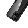 Funda muvit shockproof 2m para apple iphone 13 transparente - negra 9