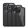 Funda muvit shockproof 2m para apple iphone 13 pro max transparente - negra 10