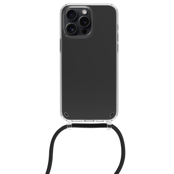 Funda muvit recycletek para apple iphone 15 pro max transparente + colgante negro M 6