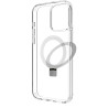 Funda muvit recycletek magsafe + suporte para iphone 15 pro max transparente 5