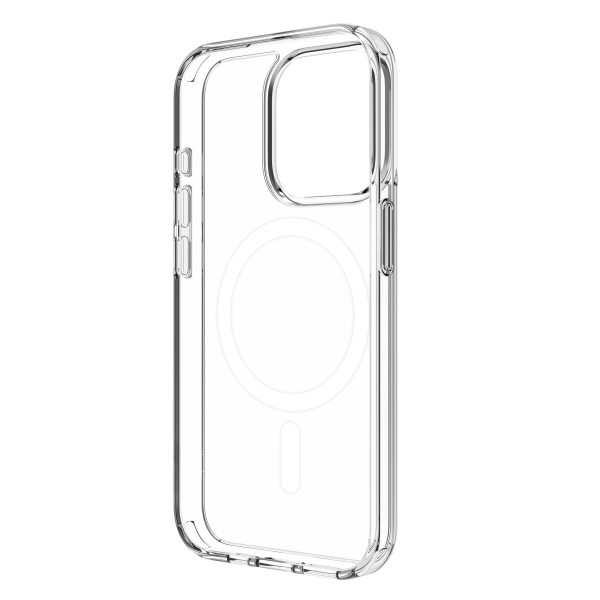 Capa Muvit Recycletek Magsafe para Apple iPhone 15 Pro Transparente M 5
