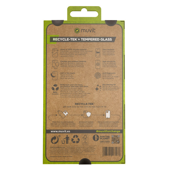 Capa muvit para samsung galaxy a34 + protetor de tela de vidro temperado plano M 4