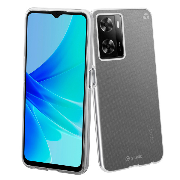 Capa muvit recycletek para oppo a57s 4g - a57 4g - a77 4g - a57e 4g - a77s 4g transparente M 2